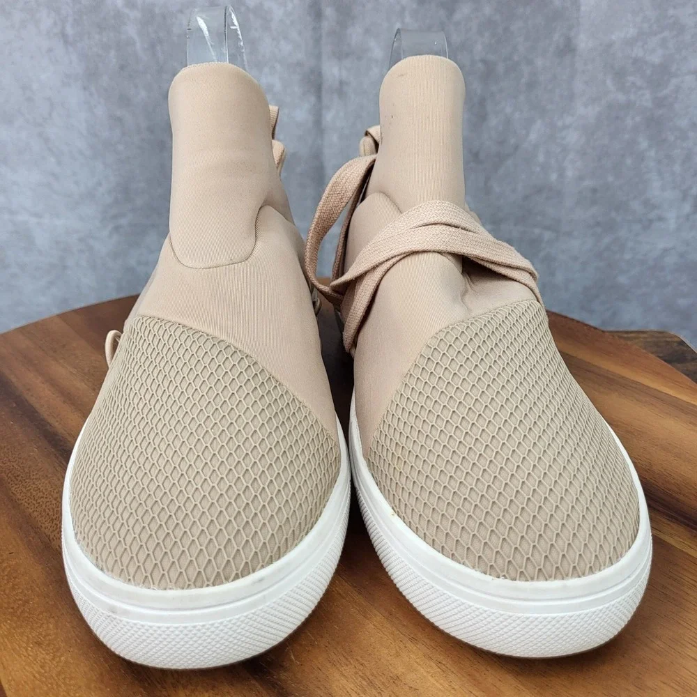 Steve Madden Lancer Sneakers Womens 9 Blush Pink Slip On Casual Shoes * - Picture 3 of 13